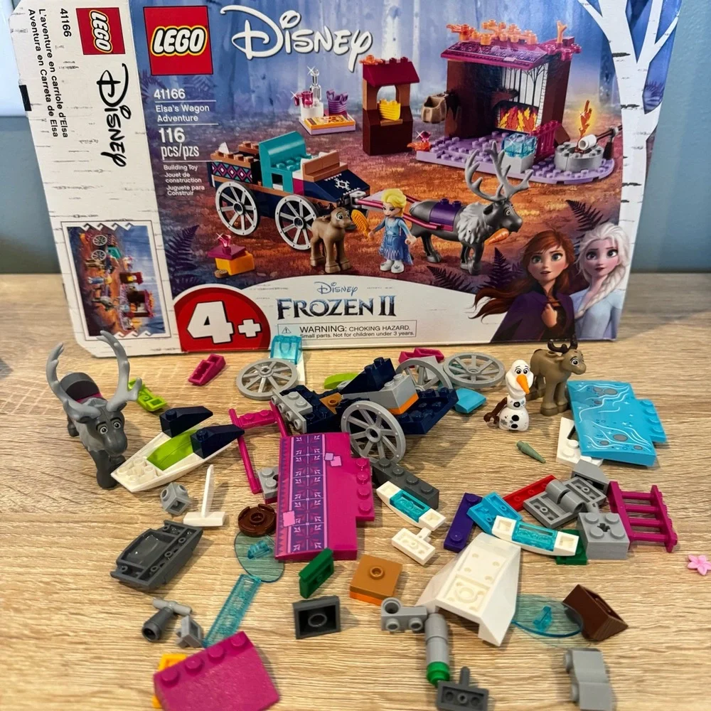 2 Sets Disney Frozen II Legos - 41165 and 41166